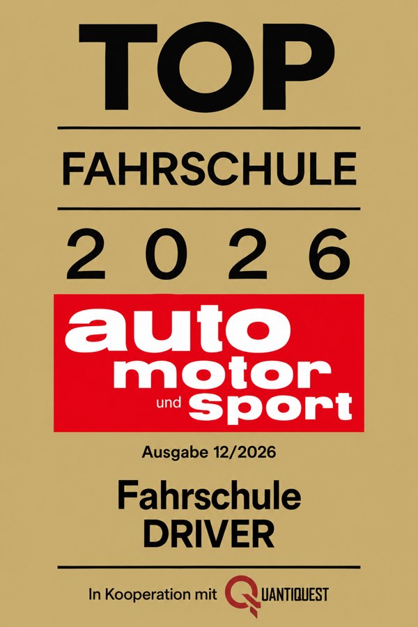 Top Fahrschule 2026 – auto motor und sport, Fahrschule DRIVER